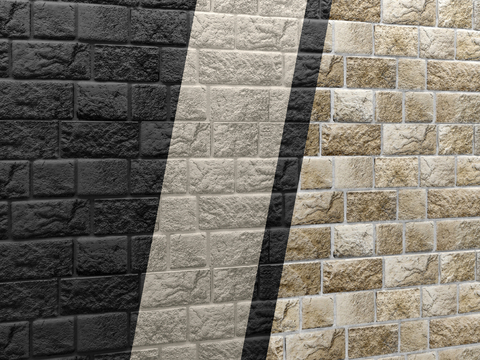 Stone wall exterior brick wall retro stone wall