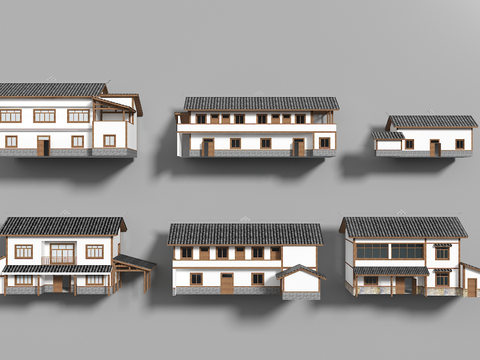 New Chinese-style Rural Self-built Housing Components