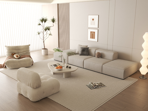 Cream style sofa