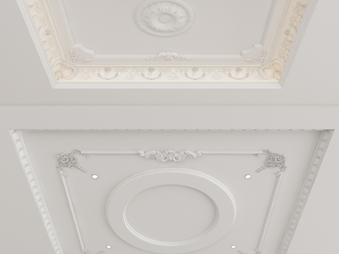 European-style ceiling