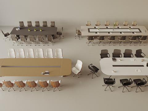 Modern Meeting Table and Chair Meeting Desk