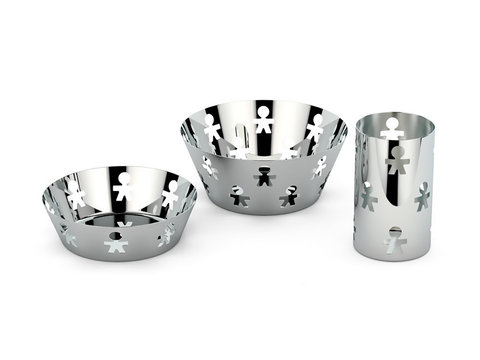 Modern tableware stainless steel basin fruit basin