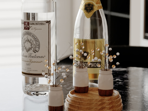 Modern Wine Bottle Cup Bottle