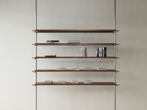 Modern Floor-Standing Bookshelf Shelf