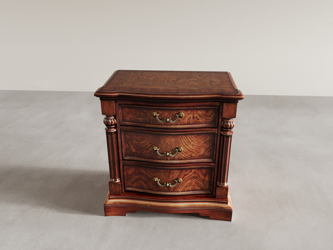 European-style Bedside Cabinet