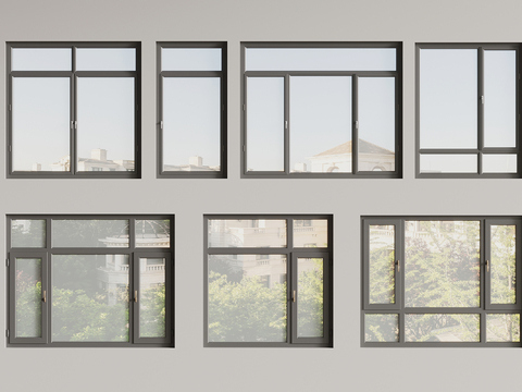 modern windows casement windows floor to ceiling windows