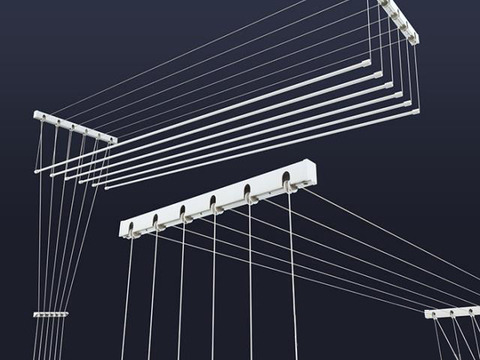 Matrix Chandelier Grid Chandelier