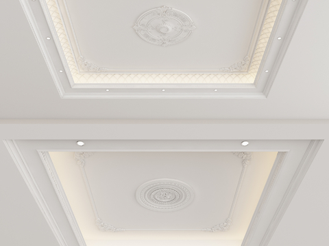 European-style ceiling