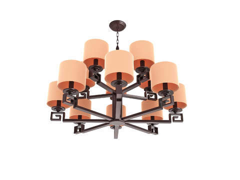 New Chinese Chandelier Multi-head Chandelier