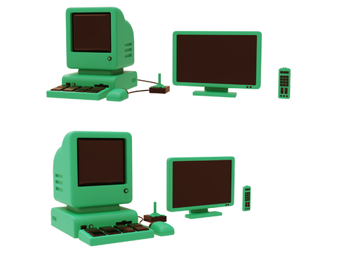 cartoon game computer