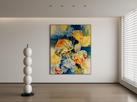 Modern Art Painting Plant Painting Decorative Painting