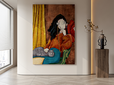 modern abstract painting figure painting decorative painting