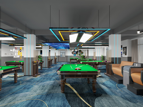 Billiard Club Billiard Hall