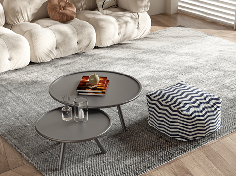 Modern round tea table