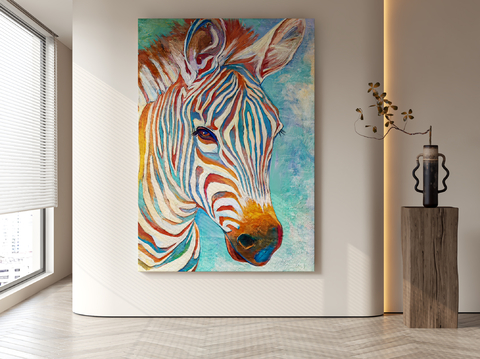 Modern Horse Painting Dopamine Hanging Painting Decorative Painting