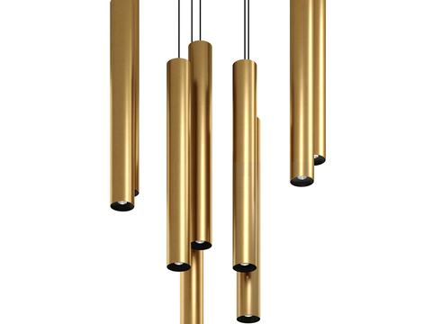 Affordable Luxury Style Chandelier Round Tube Chandelier