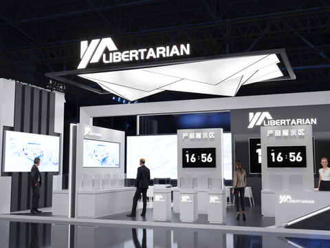 LIBERTARIAN Technology Booth Exhibition