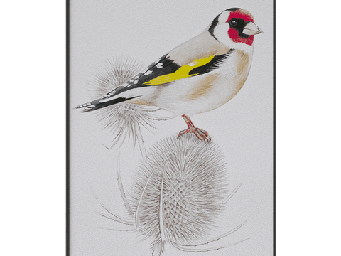 NC Design Hanging Painting Decorative Painting Flower and Bird Painting