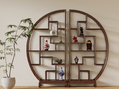 New Chinese Antique Rack