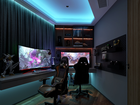 Modern E-sports room