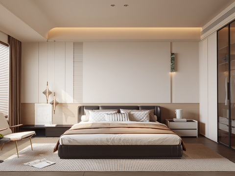 Middle Style Master Bedroom