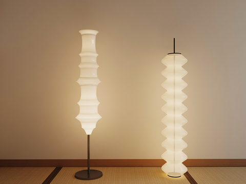 Modern Beaded Lamp Floor Lamp