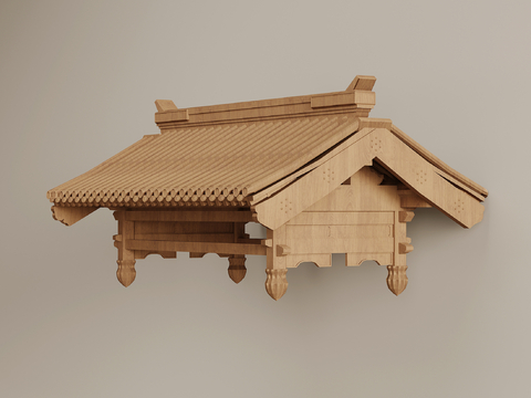 Chinese Eaves Roof Ridge