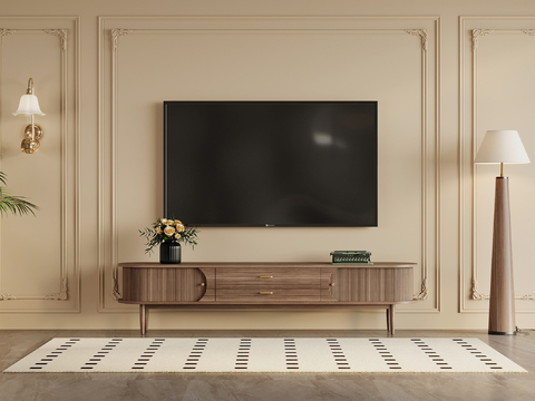 French TV cabinet