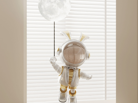 Astronaut Sculpture Cartoon Ornaments