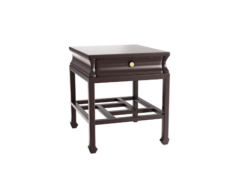 Neo-Chinese Style square table corner table table