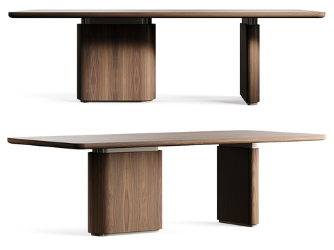 ANA ROQUE Flow Modern Square Dining Table