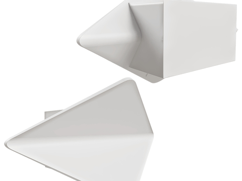 Maxlight simple wall lamp paper airplane wall lamp