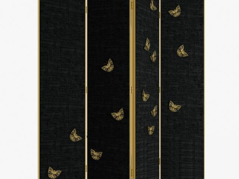 Modern folding screen