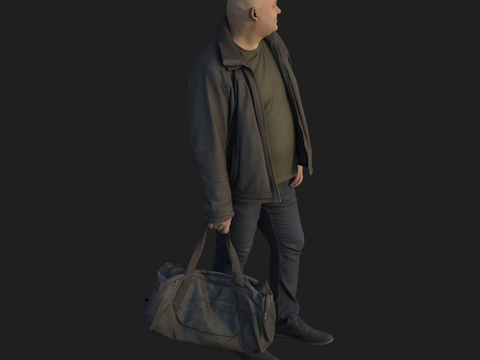 Man carrying luggage