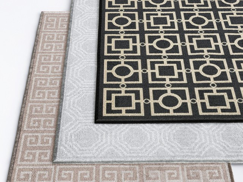 Modern carpet geometric pattern carpet