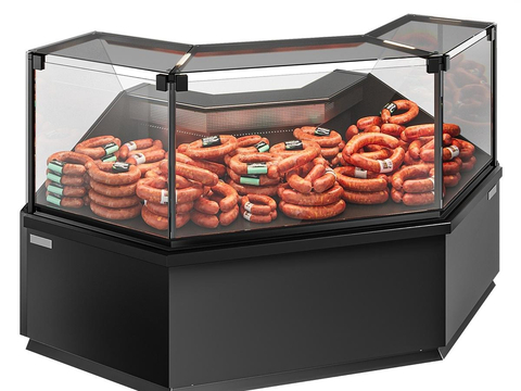 Sausage Shelf Food Booth