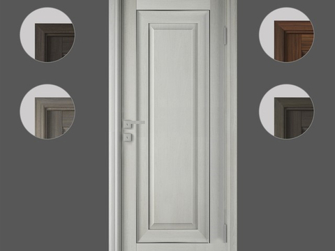 Modern Entry Door Single Door Bedroom Door Study Door