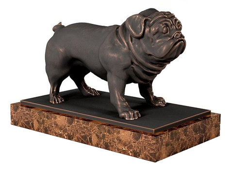 Modern Animal Sculpture Dog Sculpture Hapi Dog Sculpture