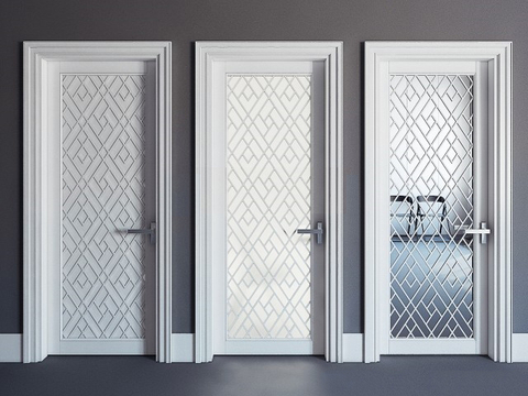 Modern Entry Door Single Door Bedroom Door Study Door