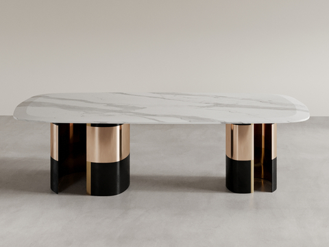 Marble dining table