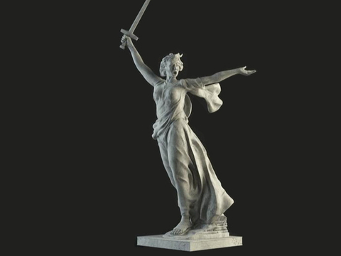 Modern Mythical Figure Sculpture Statue of Liberty