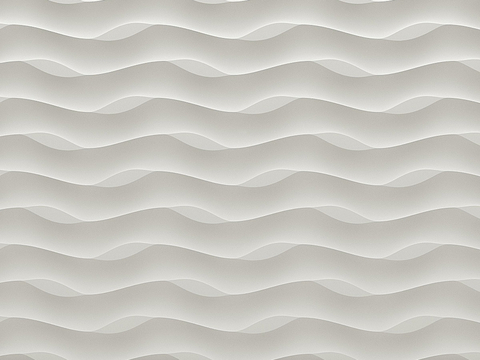 Wave pattern modeling wall Wall decoration Wall