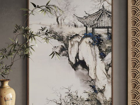 New Chinese Ink Painting Decorative Painting