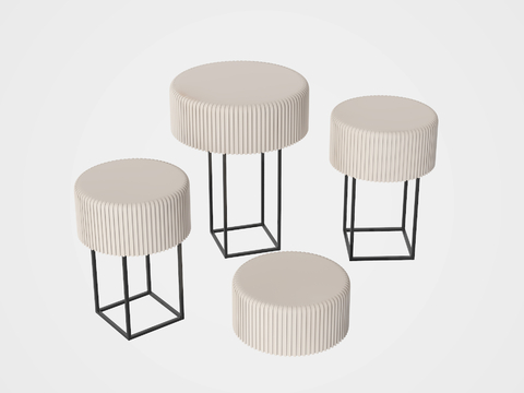 Modern Stool Round Stool Low Stool