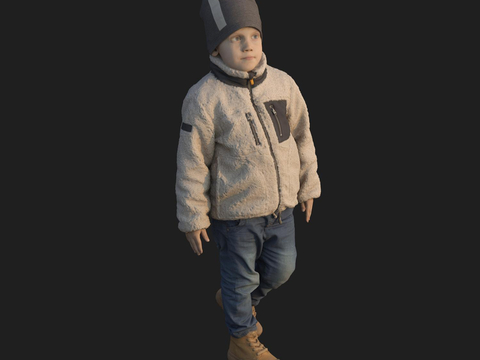 Little Boy Winter Boy