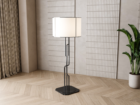 New Chinese floor lamp