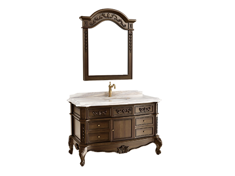 European-style bathroom cabinet sink