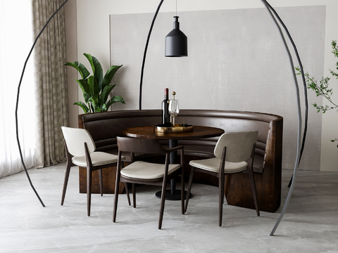 American dining table and chair card sofa round dining table