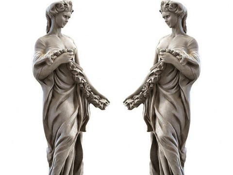 European-style figure sculpture goddess sculpture myth sculpture