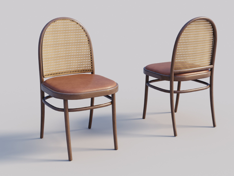 Quiet Rattan Chair Dining Chair